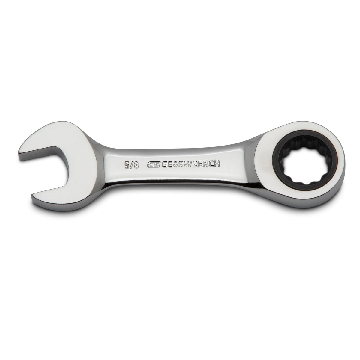 Gearwrench 85206 14 Piece 72-Tooth 12 Point Stubby Ratcheting SAE/Metric Combination Wrench Set