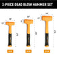 Gearwrench GWH3PCDB 3 Piece Dead Blow Hammer Set