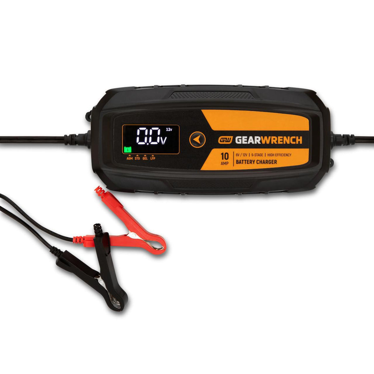 Gearwrench GWBC100 10A 6V/12V Battery Charger and Maintainer
