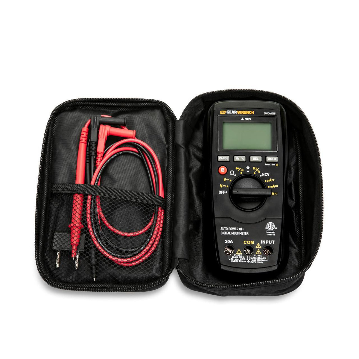 Gearwrench GWDM015 Technicians True RMS Digital Multimeter