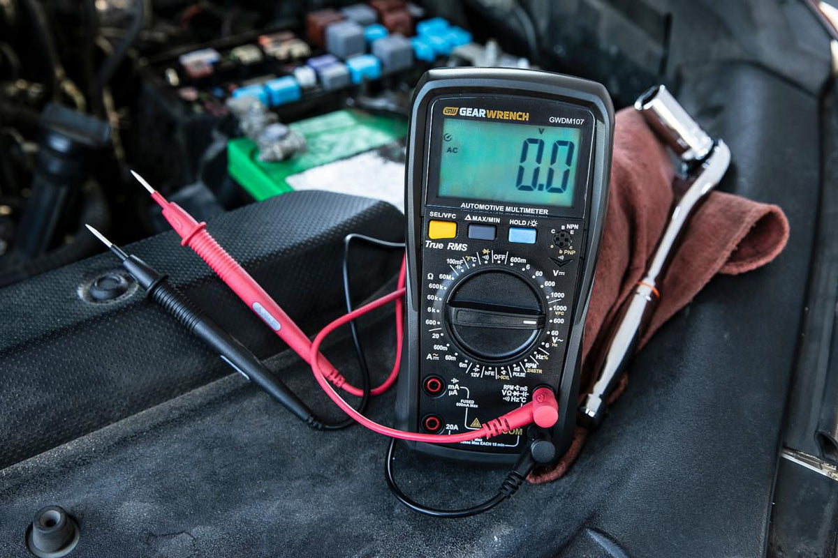 Gearwrench GWDM107 Automotive Pro True RMS Digital Multimeter