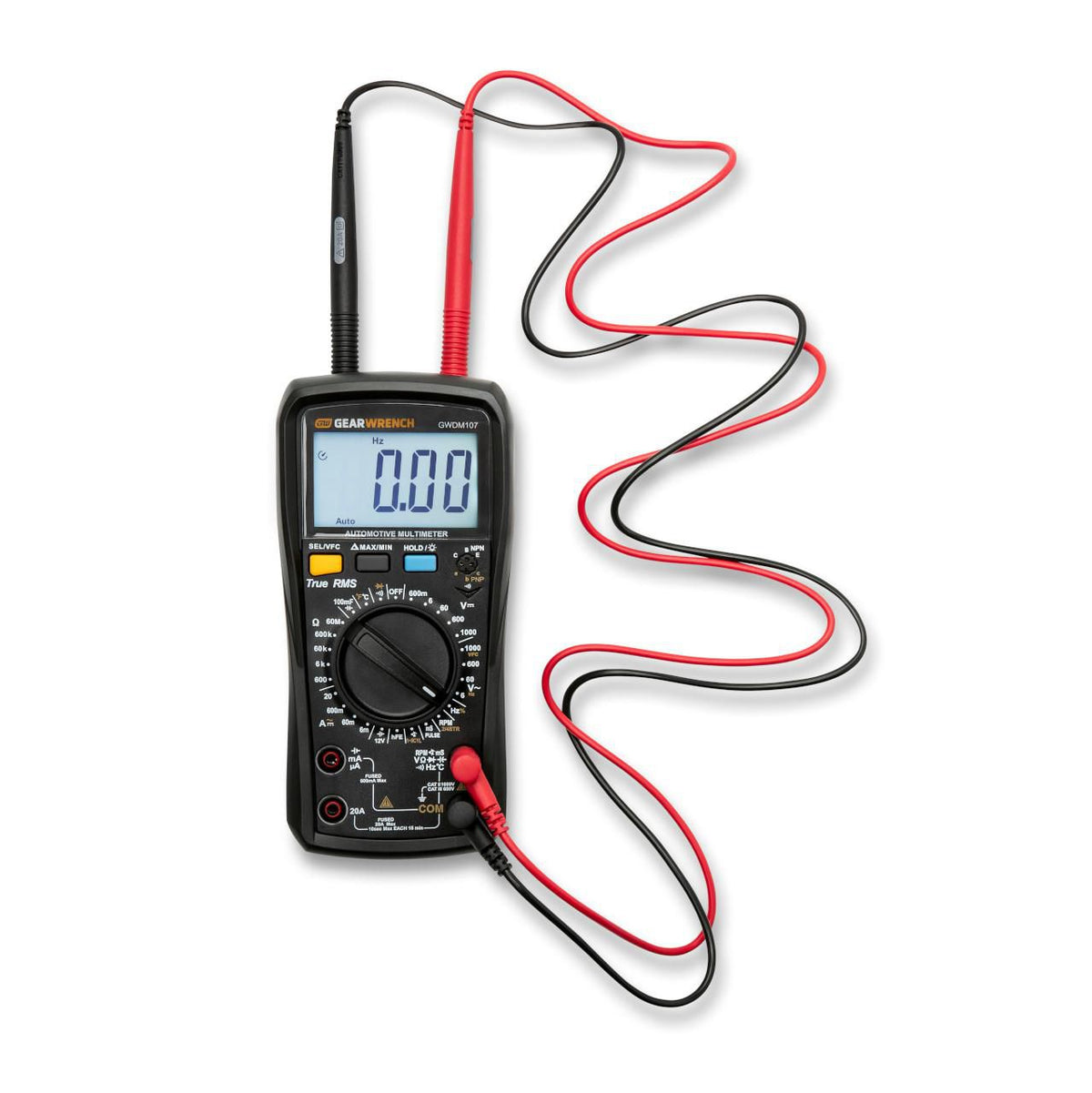 Gearwrench GWDM107 Automotive Pro True RMS Digital Multimeter