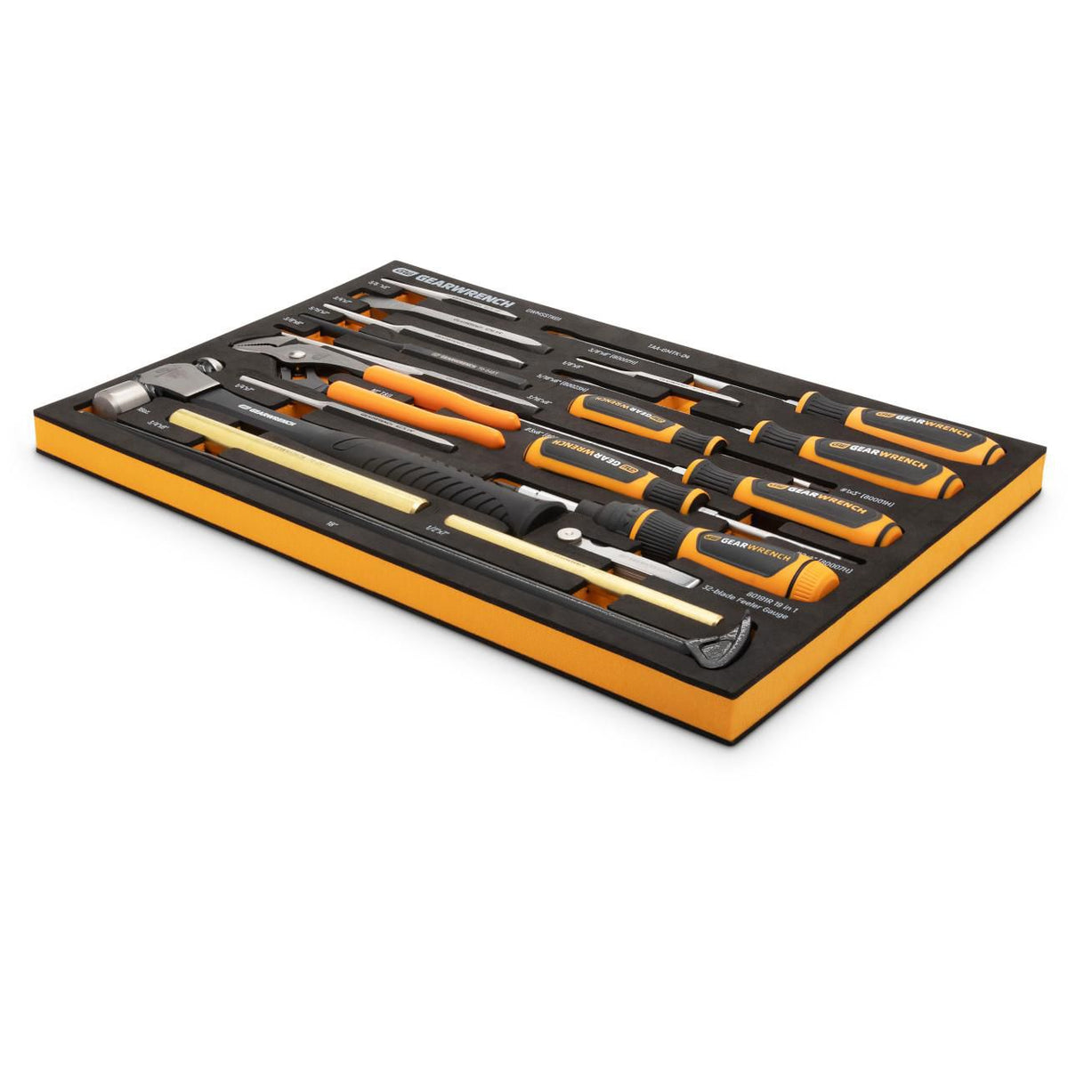 Gearwrench GWMSSTK01 27 Piece Striking Tools & Screwdriver Set in Foam Storage Tray