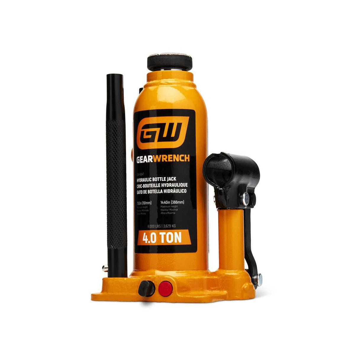Gearwrench GWHBJ4T 4 Ton Hydraulic Bottle Jack
