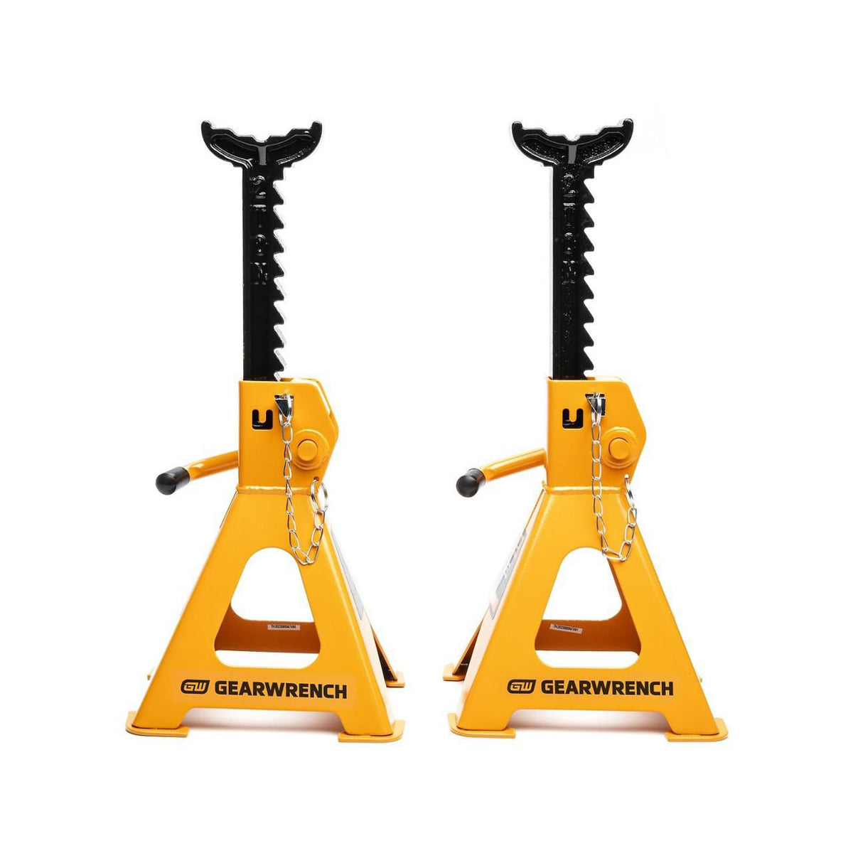 Gearwrench GWJS2T 2-Ton Heavy-Duty Jack Stands - 2 Per Pack