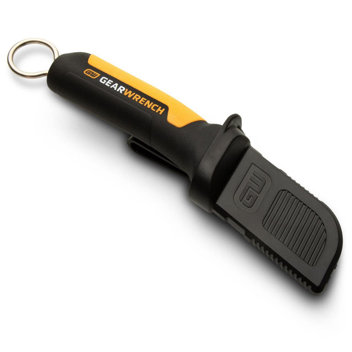 Gearwrench GWKHBFXS Lineman Fixed Blade Hawkbill Knife with Sharp Tip