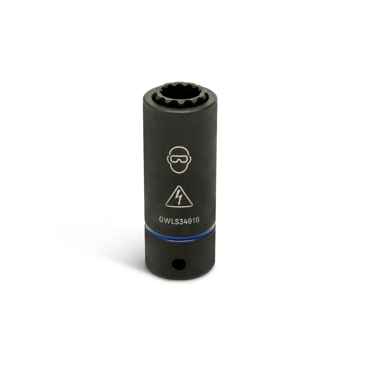 Gearwrench GWLS34916 9/16" x 3/4" Lineman 2-in-1 12 Point Impact Socket