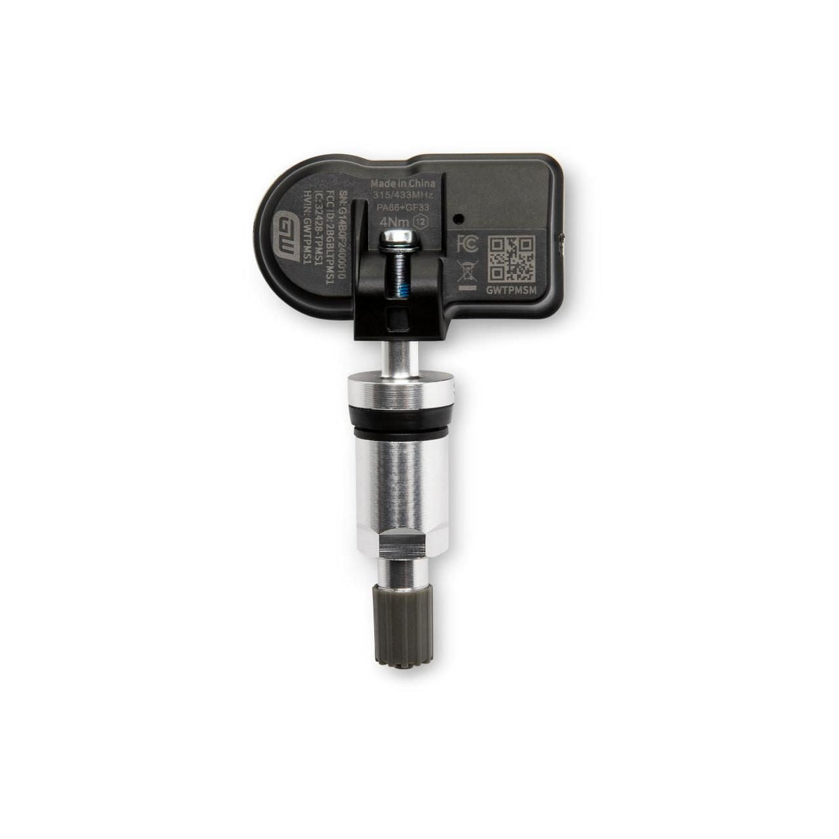 Gearwrench GWTPMSM4PK Universal Programmable Metal TPMS Sensor - 4 Pack
