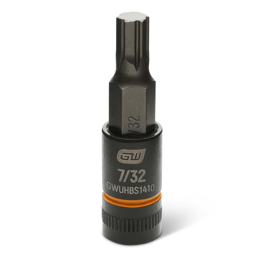 Gearwrench GWUHBS1410 1/4" Drive Impact Bi-directional Hex Bit Socket 7/32"