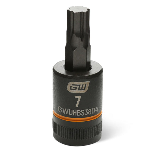 Gearwrench GWUHBS3804 3/8" Drive Impact Bi-directional Hex Bit Socket 7mm