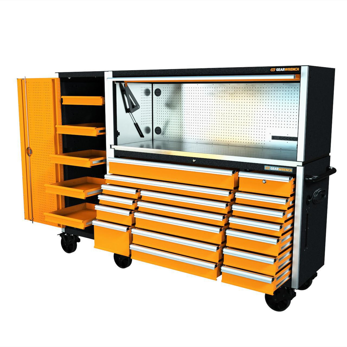 Gearwrench 83249HTC 72" x 24" Top Mount Hutch for Rolling Tool Cabinet