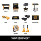 Gearwrench MEGAMOD1858 1858 Piece MEGAMOD Mechanics Tool Set in Premium Modular Foam Trays with Tool Storage & Shop Equipment