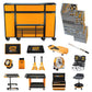 Gearwrench MEGAMOD1858 1858 Piece MEGAMOD Mechanics Tool Set in Premium Modular Foam Trays with Tool Storage & Shop Equipment