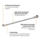 Gearwrench 86129 5/16" 120XP™ Universal Spline XL GearBox™ Flex Head Ratcheting Wrench