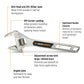 Gearwrench 89752 8" Chrome Adjustable Wrench