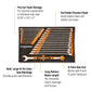Gearwrench GWMSSWHMM 24 Piece 12 Point Metric Hi-Viz Long Pattern Combination Wrench Set in Foam Storage Tray