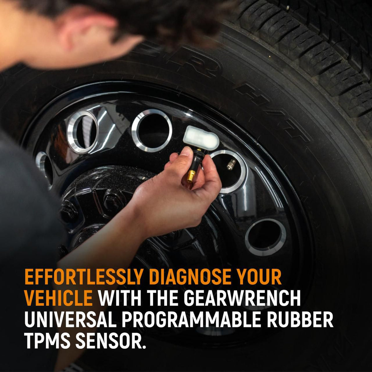 Gearwrench GWTPMSR20PK Universal Programmable Rubber TPMS Sensor - 20 Pack