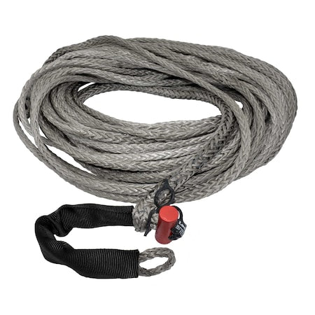 Fusion Tools 20-0438100 7/16" x 100' LockJaw Synthetic Winch Line w/ Integrated Shackle 7,400 lbs WLL