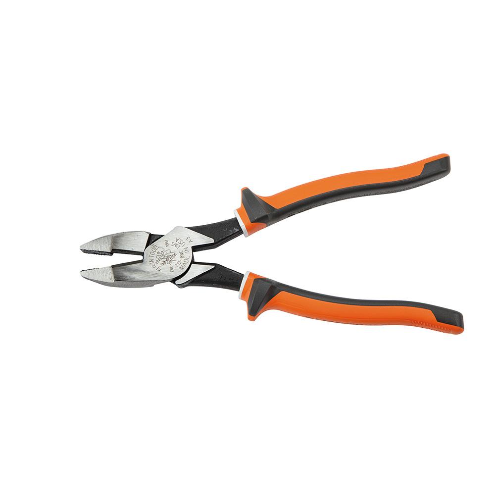 Klein Tools 2138NEEINS Insulated Pliers, Slim Handle Side Cutters, 8-Inch