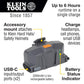 Klein Tools 29025 Modular Battery For Klein Tools Cat. No. 60155 Hard Hat Cooling Fan