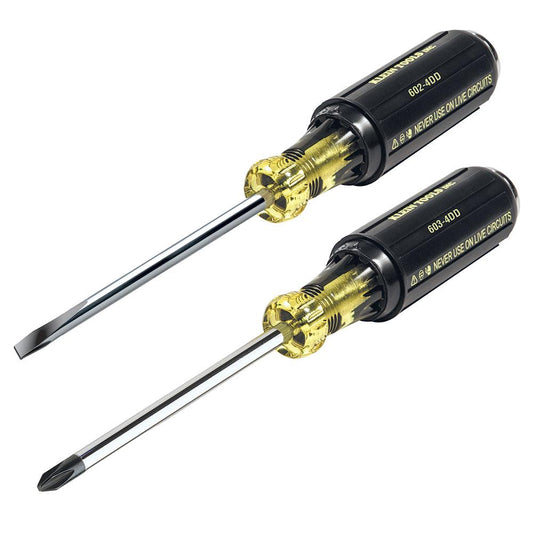 Klein Tools 32008 Screwdriver Set, Demolition And Phillips, 2-Piece