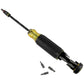 Klein Tools 32304 14-In-1 Hvac Adjustable-Length Impact Screwdriver With Flip Socket