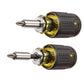 Klein Tools 32308 8-In-1 Multi-Bit Adjustable Length Stubby Screwdriver