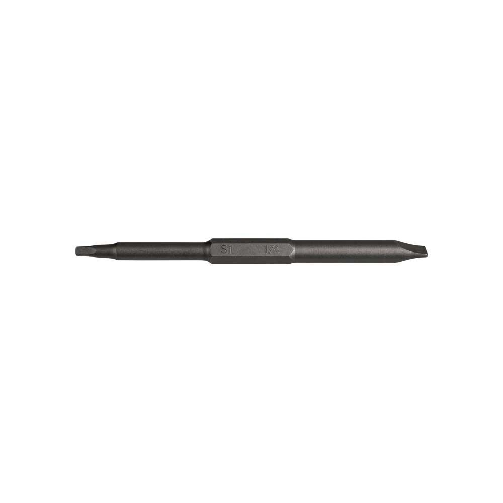 Klein Tools 32411 Replacement Bit #1 Square, 1/4'' Slotted