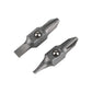 Klein Tools 32412 Bit For Stubby #2 Ph 3/16'' Slotted