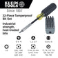 Klein Tools 32510 Screwdriver Tamper-Proofbits