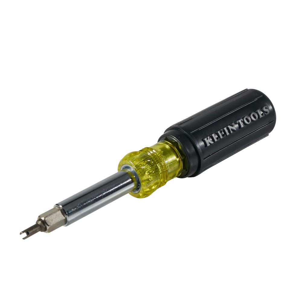 Klein Tools 32527 11-In-1 Screwdriver/Nutdriver - Schrader Valv