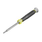 Klein Tools 32585 Multi-Bit Electronics Screwdriver, 4-In-1, Torx® Bits