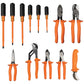 Klein Tools 33525SC Utility Insulated 13-Pctool Kit W/Roll-Up Case