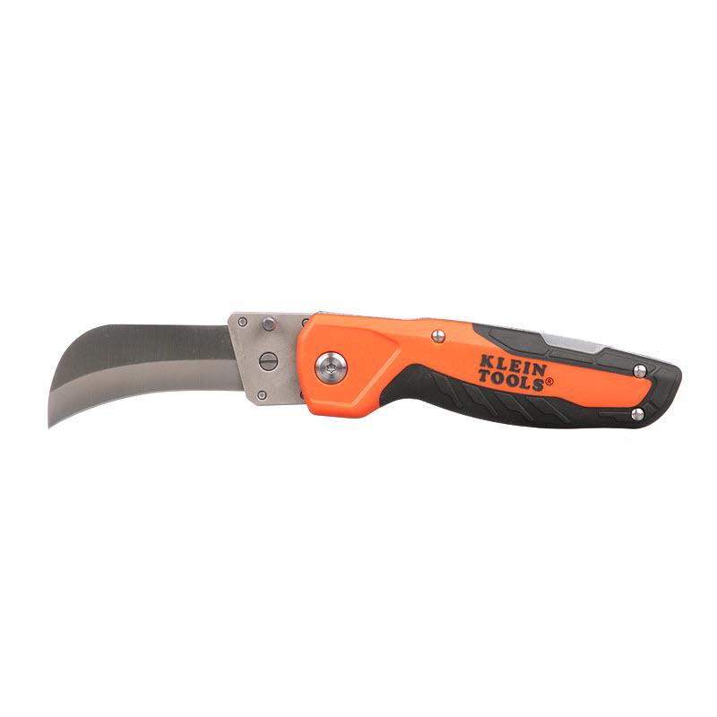 Klein Tools 44218 - Cable Skinning Utility Knife with Replaceable Steel Blade (1 Ea)