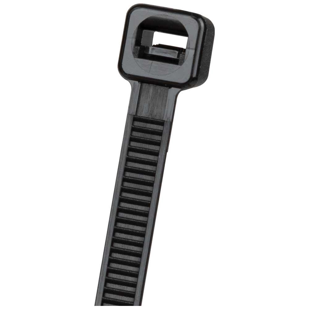 Klein Tools 450-200 Cable Ties, Zip Ties, 50-Pound Tensile Strength, 7.75-Inch, Black