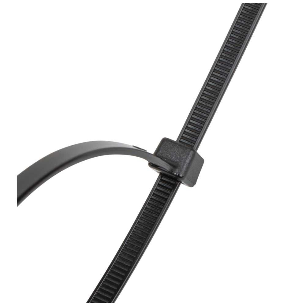 Klein Tools 450-210 Cable Ties, Zip Ties, 50-Pound Tensile Strength, 11.5-Inch, Black