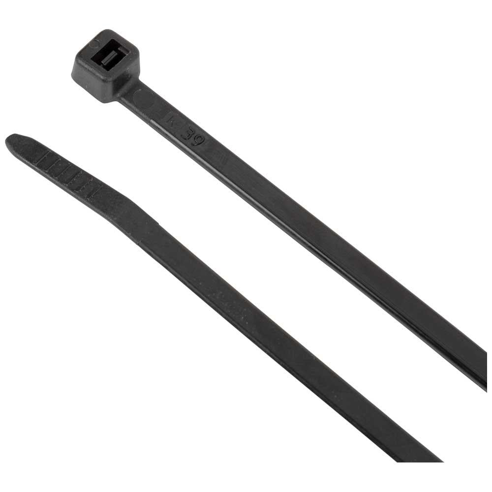 Klein Tools 450-210 Cable Ties, Zip Ties, 50-Pound Tensile Strength, 11.5-Inch, Black