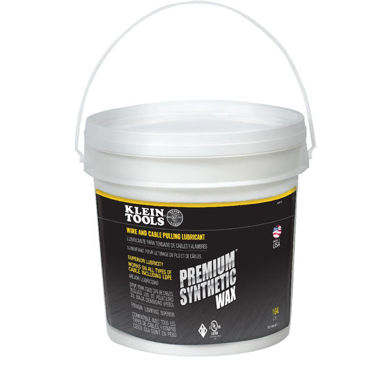 Klein Tools 51012 Premium Synthetic Wax, One-Gallon Pail