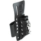 Klein Tools 5119 Ironworker Tool Holder/Pouch 4 Pkt Lea Black