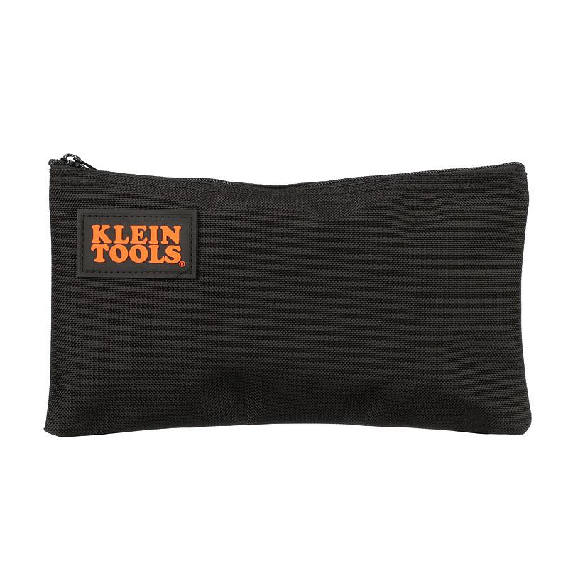 Klein Tools 5139B Zip Bag Cordura Ballistic Nylon Blk 12-1/2"X7"