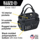 Klein Tools 5144BHB14OS Hard-Body Bucket, 29-Pocket Aerial Bucket, Black