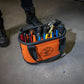 Klein Tools 5144HBS Hard-Body Bucket, 15-Pocket Oval Bucket, Orange/Black