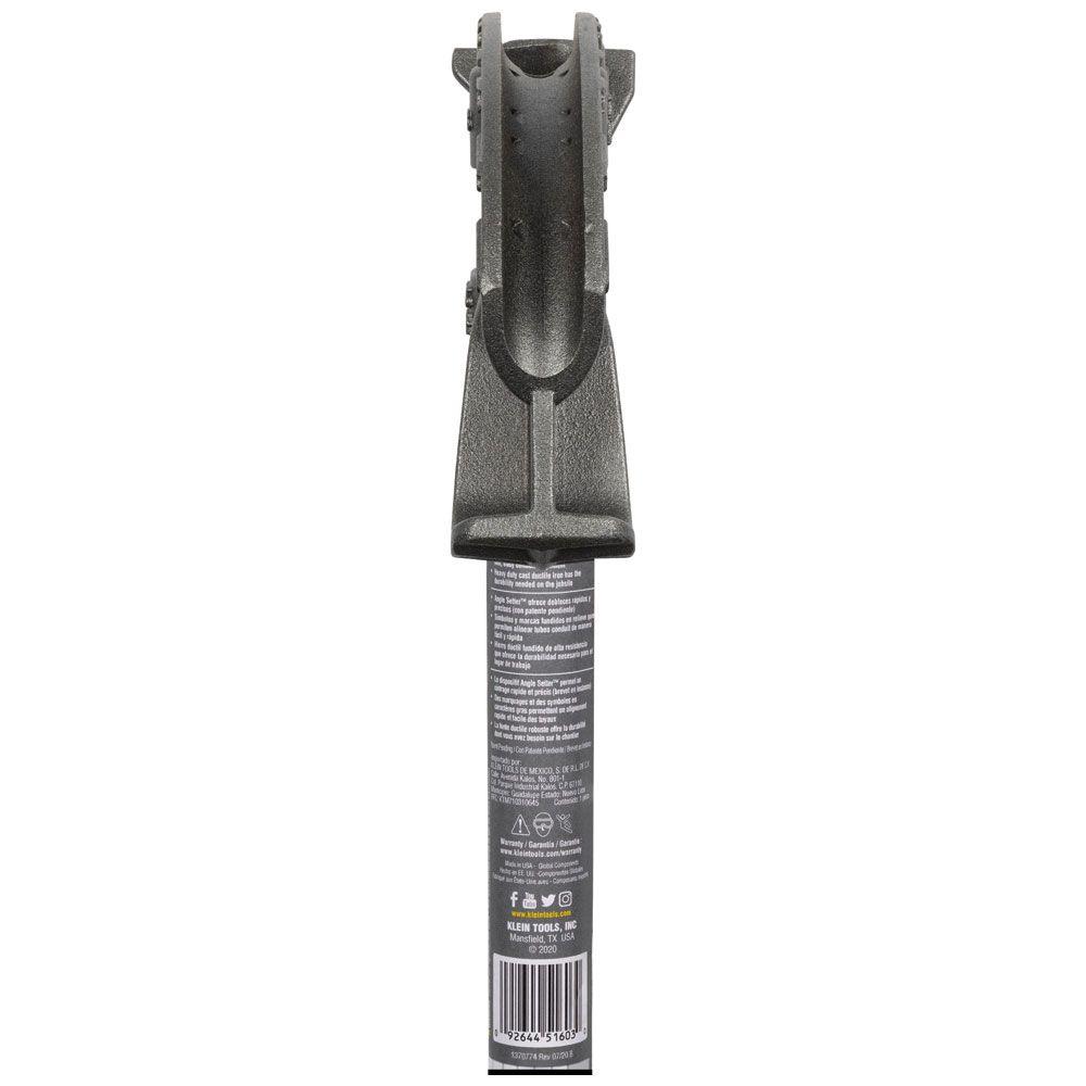 Klein Tools 51604 Iron Conduit Bender Full Assembly, 3/4-Inch Emt With Angle Setter