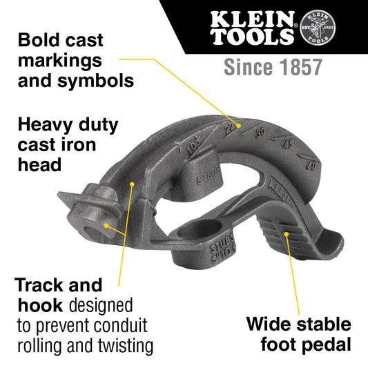 Klein Tools 51608 1/2-Inch Iron Conduit Bender Head