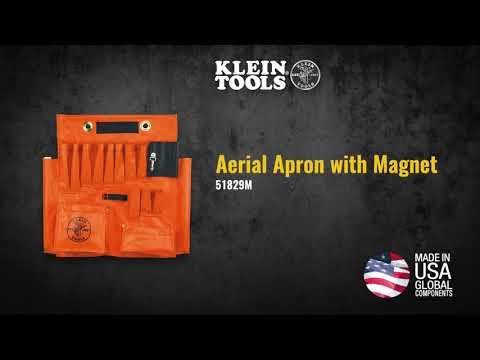 Klein Tools 51829M Aerial Apron With Magnet