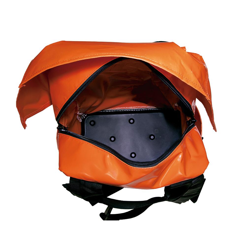 Klein Tools 5185ORA Tool Bag Backpack, 18-Inch, Orange