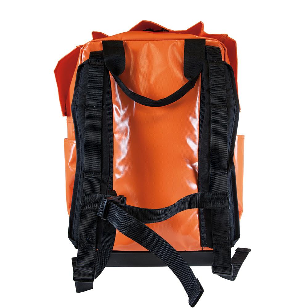 Klein Tools 5185ORA Tool Bag Backpack, 18-Inch, Orange