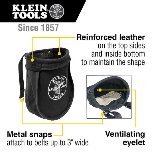 Klein Tools 51A Nut And Bolt Tool Pouch, 9 X 3.5 X 10-Inch