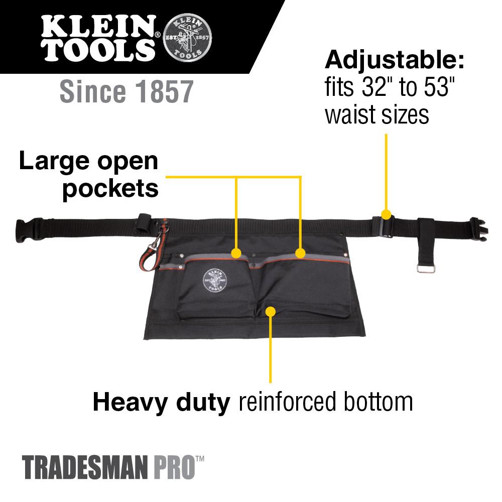 Klein Tools 5244 Tradesman Pro Tool Pouch Apron