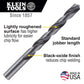 Klein Tools 53106 High Speed Drill Bit, 5/32-Inch, 118-Degree